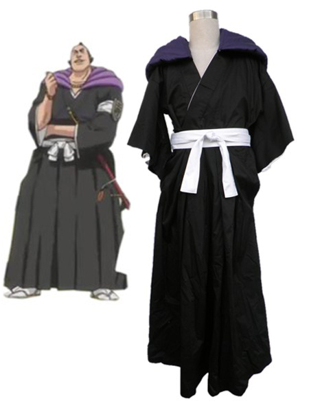 Bleach Gotei Thirteen Marechiyo Omaeda lieutenant of the 2nd Division Soul Reaper Kimono Cosplay Costumes